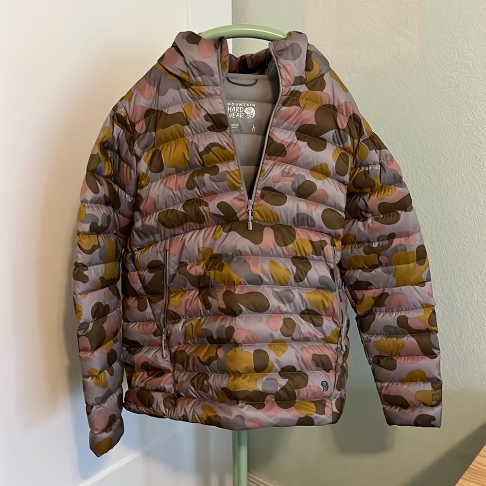 Mountain Hardware Rhea Ridge Down Hoody Pullover L